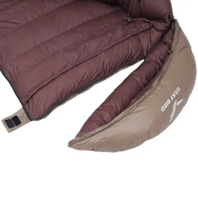 Daunenschlafsack 5 grad komfort