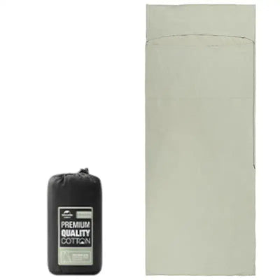 Hüttenschlafsack aus baumwolle