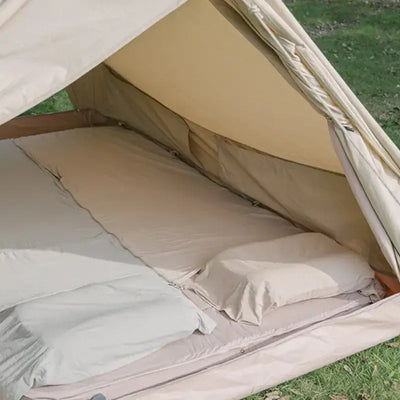 Hüttenschlafsack aus baumwolle