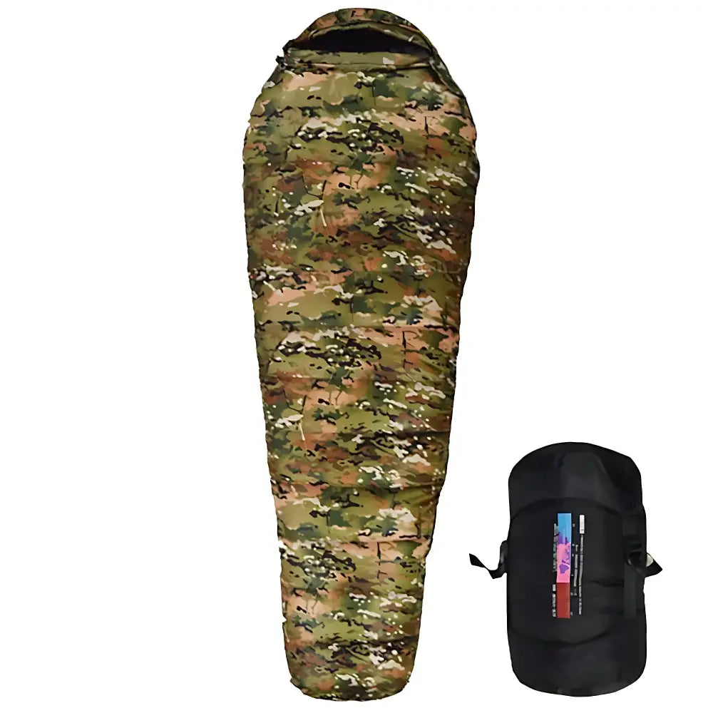 Mumienschlafsack winter