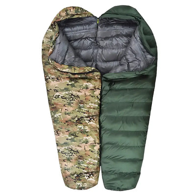 Mumienschlafsack winter